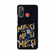 Чехлы для TECNO Spark 5 (Leo Messi чемпион) AlphaPrint Messi в ПСЖ - купить на Floy.com.ua
