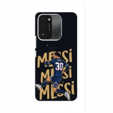 Чехлы для TECNO Spark 8C (Leo Messi чемпион) AlphaPrint Messi в ПСЖ - купить на Floy.com.ua