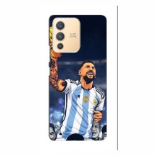 Чехлы для Виво В23 (5G) (Leo Messi чемпион) AlphaPrint Месси Чемпион Мира - купить на Floy.com.ua