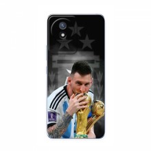 Чехлы для Виво У02 (Leo Messi чемпион) AlphaPrint Месси Чемпион - купить на Floy.com.ua