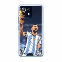 Чехлы для Сяоми 11Т Лайт 5G (Leo Messi чемпион) AlphaPrint