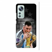 Чехлы для Сяоми 12 / 12Х (Leo Messi чемпион) AlphaPrint