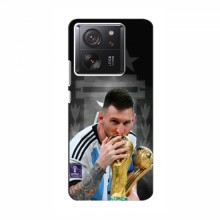 Чехлы для Сяоми 13Т (Leo Messi чемпион) AlphaPrint Месси Чемпион - купить на Floy.com.ua