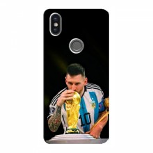 Чехлы для (Leo Messi чемпион) AlphaPrint Месси с кубком мира - купить на Floy.com.ua