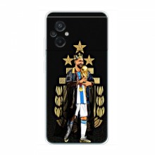 Чехлы для Поко М5 (Leo Messi чемпион) AlphaPrint - купить на Floy.com.ua