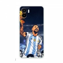 Чехлы для Редми А1 (Leo Messi чемпион) AlphaPrint Месси Чемпион Мира - купить на Floy.com.ua