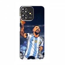 Чехлы для ЗТЕ Блейд А73 (Leo Messi чемпион) AlphaPrint Месси Чемпион Мира - купить на Floy.com.ua