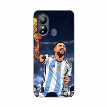 Чехлы для ЗТЕ Блейд Л220 (Leo Messi чемпион) AlphaPrint