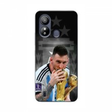 Чехлы для ЗТЕ Блейд Л220 (Leo Messi чемпион) AlphaPrint