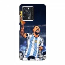 Чехлы для ЗТЕ Блейд В30 (Leo Messi чемпион) AlphaPrint