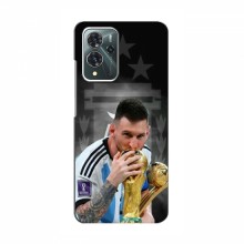 Чехлы для ЗТЕ Блейд В40 Про (Leo Messi чемпион) AlphaPrint Месси Чемпион - купить на Floy.com.ua