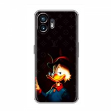 Чехлы для Nothing Nothing Phone 2 - Скрудж МакДак Louis Vuitton (PREMIUMPrint) Скрудж с бриллиантом - купить на Floy.com.ua