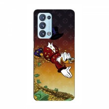 Чехлы для OPPO Reno 6 Pro (5G) - Скрудж МакДак Louis Vuitton (PREMIUMPrint) - купить на Floy.com.ua