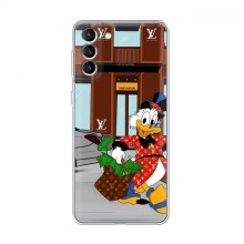 Чехлы для Samsung Galaxy S22 - Скрудж МакДак Louis Vuitton (PREMIUMPrint)