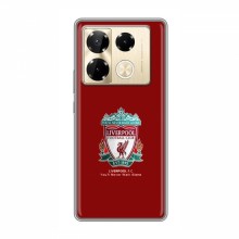 Чехлы для Инфиникс Ноут 40 Про (VPrint) - Футбольные клубы FC Liverpool - купить на Floy.com.ua