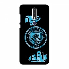 Чехлы для Nokia 3.1 Plus (VPrint) - Футбольные клубы ФК Манчестер Сити - купить на Floy.com.ua