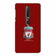 Чехлы для Нокиа 6 (2018) (VPrint) - Футбольные клубы FC Liverpool - купить на Floy.com.ua