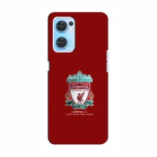 Чехлы для Оппо Рено 7 4G (VPrint) - Футбольные клубы FC Liverpool - купить на Floy.com.ua