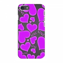 Чехлы для любимой на iPhone 8 (VPrint) Pink hearts - купить на Floy.com.ua