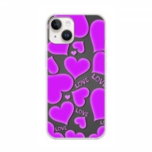 Чехлы для любимой на iPhone 16 Ultra (VPrint) Pink hearts - купить на Floy.com.ua