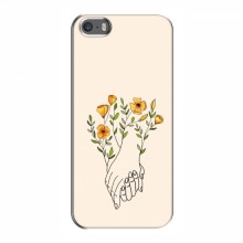 Чехлы для любимой на iPhone 5 / 5s / SE (VPrint) Руки любви - купить на Floy.com.ua