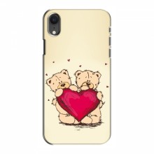 Чехлы для любимой на iPhone Xr (VPrint) Медвежонки - купить на Floy.com.ua
