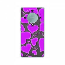 Чехлы для любимой на Huawei Honor Magic 5 Lite 5G (VPrint) Pink hearts - купить на Floy.com.ua