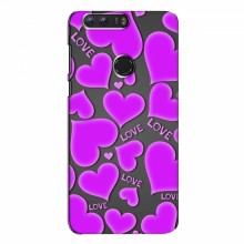 Чехлы для любимой на Huawei Honor 8 (VPrint) Pink hearts - купить на Floy.com.ua