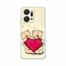 Чехлы для любимой на Huawei Honor X7a (VPrint) Медвежонки - купить на Floy.com.ua