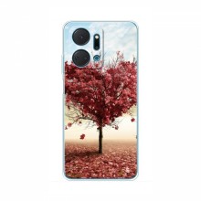 Чехлы для любимой на Huawei Honor X7a (VPrint) Дерево в виде сердца - купить на Floy.com.ua