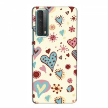 Чехлы для любимой на Huawei P Smart 2021 (VPrint) Сердечки - купить на Floy.com.ua