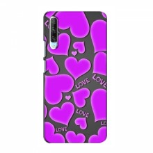 Чехлы для любимой на Huawei P Smart Pro (VPrint) Pink hearts - купить на Floy.com.ua