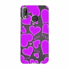 Чехлы для любимой на Huawei P20 Lite (VPrint) Pink hearts - купить на Floy.com.ua
