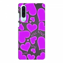 Чехлы для любимой на Huawei P30 (VPrint) Pink hearts - купить на Floy.com.ua