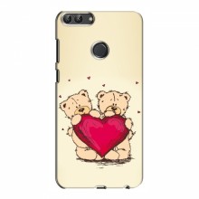Чехлы для любимой на Huawei Y7 Prime 2018 (VPrint) Медвежонки - купить на Floy.com.ua