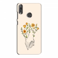 Чехлы для любимой на Huawei Y7 2019 (VPrint) Руки любви - купить на Floy.com.ua