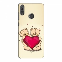 Чехлы для любимой на Huawei Y7 2019 (VPrint) Медвежонки - купить на Floy.com.ua