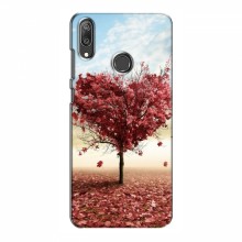 Чехлы для любимой на Huawei Y7 2019 (VPrint) Дерево в виде сердца - купить на Floy.com.ua