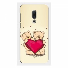 Чехлы для любимой на Meizu 16 Plus (VPrint) Медвежонки - купить на Floy.com.ua