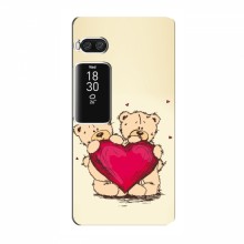 Чехлы для любимой на Meizu Pro 7 (VPrint) Медвежонки - купить на Floy.com.ua