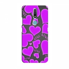 Чехлы для любимой на Nokia 2.4 (VPrint) Pink hearts - купить на Floy.com.ua