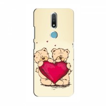 Чехлы для любимой на Nokia 2.4 (VPrint) Медвежонки - купить на Floy.com.ua