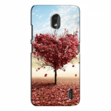 Чехлы для любимой на Nokia 2.2 (2019) (VPrint) Дерево в виде сердца - купить на Floy.com.ua