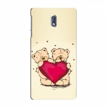 Чехлы для любимой на Nokia 3.1 (VPrint) Медвежонки - купить на Floy.com.ua