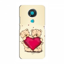 Чехлы для любимой на Nokia 3.4 (VPrint) Медвежонки - купить на Floy.com.ua
