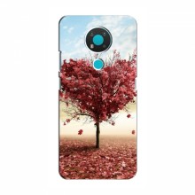 Чехлы для любимой на Nokia 3.4 (VPrint) Дерево в виде сердца - купить на Floy.com.ua