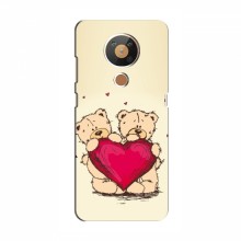 Чехлы для любимой на Nokia 5.3 (VPrint) Медвежонки - купить на Floy.com.ua