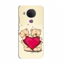 Чехлы для любимой на Nokia 5.4 (VPrint) Медвежонки - купить на Floy.com.ua