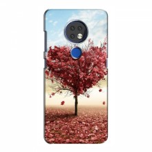 Чехлы для любимой на Nokia 6.2 (2019) (VPrint) Дерево в виде сердца - купить на Floy.com.ua