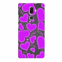 Чехлы для любимой на Nokia 7 Plus (VPrint) Pink hearts - купить на Floy.com.ua